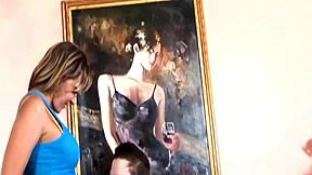 we loved watching this petite teen grind cowgirl on our cock hard