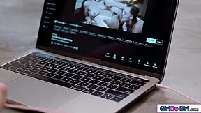 I'm fingerbanging big tits milf stepmom while rimming her ass