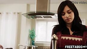 stepdad big cock creampies horny teen quickie