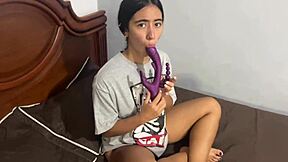 stepsis drops by for hardcore doggystyle pounding on stepbro's big cock with juicy creampie finish