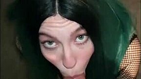 Ever wonder how lesbian stepdaughter handles her first huge cock?