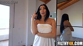 Hey, my french stepmom leo valentino and clea gaultier want your cock now?