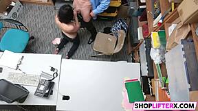 Penelope Punished with Intense Fuck for Theft