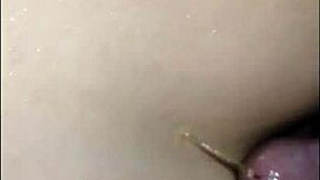 I'm in the shower, feeling a man stroke my big ass and tits!