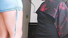 My sensual stylist gives a hot haircut with rough anal action