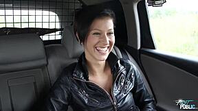 Myfirstpublic Emylia Argan With Big Boobs Gets Fucked In Public!