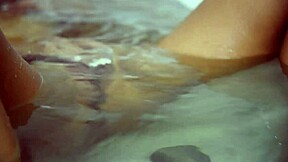 She masturbates intensely alone at home, reaching orgasm as a cute teen amateur.