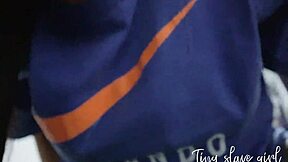 Dulce Sucks Pervert's Cock Then Rides Him Hard.