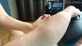 does your step sister give sloppy blowjobs while you play xbox?