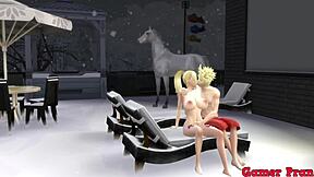 Naruto Fucks Ino And Haku In Intense Anal Trio