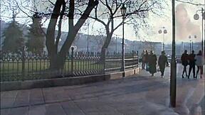 Housemaid says, 'Watch me play with my big tits for orgasm?'