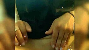 amateur latina teen masturbates and gives blowjob on webcam