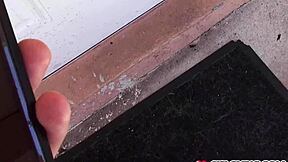 Does mila marx tease her stepbro with a blowjob?