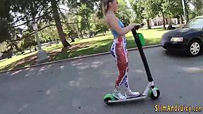 Blonde Teen 18+ Rides Big Cock With Bubble Butt