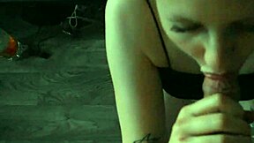 Blonde teen loves cum on face