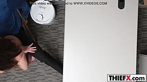 Hot Teen 18+ Slammed In Backoffice Ass