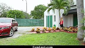 Wow! Innocent Nerdy Stepbrother Seduced by Horny Teen Stepsister!