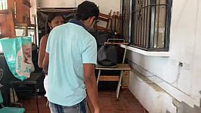 Playing Naughty with My Stepsister During Her Work Time