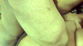 One lucky guy enjoys a steamy threesome with two sexy girls.