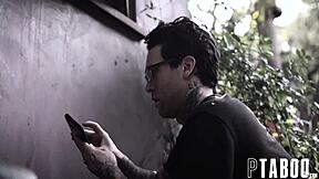 Kenna James Feels Intense Pleasure As Peeping Tom Watches Her Big Tits Bounce During Hardcore Ass Fucking