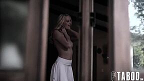 Kenna James Feels Intense Pleasure As Peeping Tom Watches Her Big Tits Bounce During Hardcore Ass Fucking