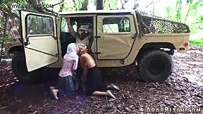 just another day for an arab teen missing home in military life