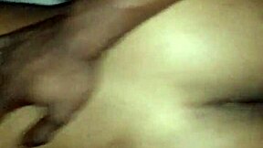 petite enjoys big black cock pov