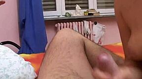 This sexy slut friend got her pussy fingered real good by her buddy.