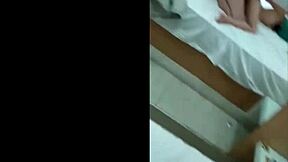 tiny teen sits on huge cock 😍