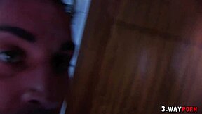 Hot Spanish Teen 18+ Double Penetrated in Wild 3-Way. Watch Her Take It All!