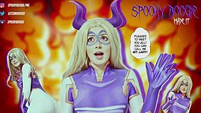 hey, my stepbrother couldn't resist my round ass in yoga pants during workout, bent me over for doggystyle and came inside twice!