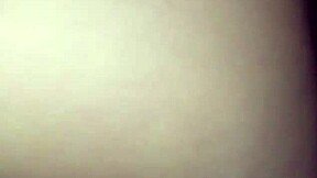 This white brunette bends over for big black cock