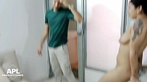 vecina cachonda always finds an excuse to get fucked by me in this amateur scene.