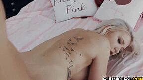 i see the blonde college girl with her big natural tits