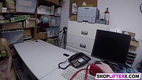 Does she like punishment at office?