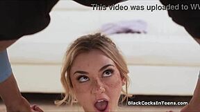 Petite Hottie Milks Trainer's Massive BBC!