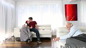 She Loves Scary Movies with Stepbro