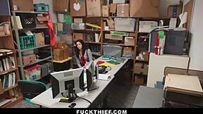 Troublemaking Teen Punished Hard in Garage