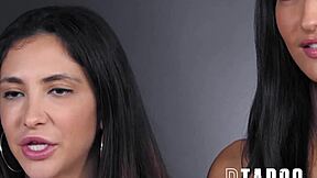 Jane Wilde And Emily Willis Perform Oral Experiment