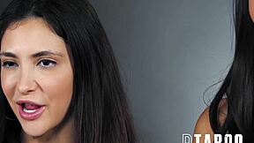 Jane Wilde And Emily Willis Perform Oral Experiment