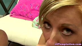 Teen Amateur Interviewed Before POV Blowjob And Cock Roleplay