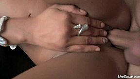 Misty Stone enjoys cute ebony teen interactions on Livegonzo