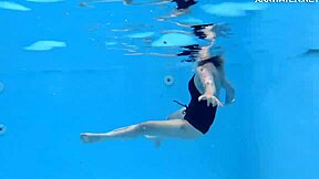 Mimi Cica horny underwater naked 😍