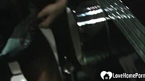 Hot babe bends over for intense doggystyle action!