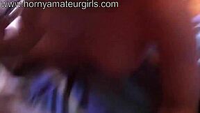 wow, this petite teen rides a huge cock and gets a facial, so hot!