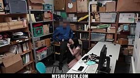 shoplifter teen caught red handed by store associate