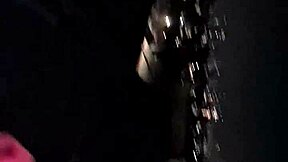 On The Roof, He Ate Her Pussy While She Was On All Fours, Making Her Moan Deliciously