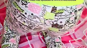 Petite Teen Tessa Teases Camera With Tiny Tits And Masturbation