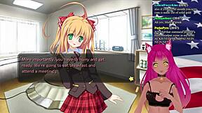 Vtuber Plays 'My Girlfriend Is The President' Parody