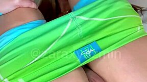 i watch this blonde teen masturbate her ass solo to tease me